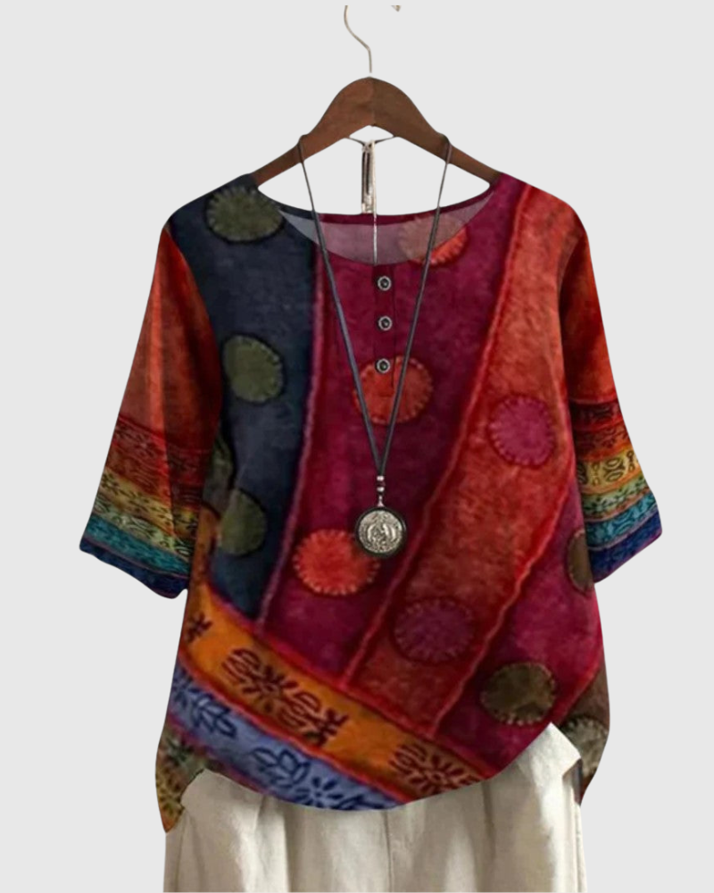 Auralie | Elegant Boho Top