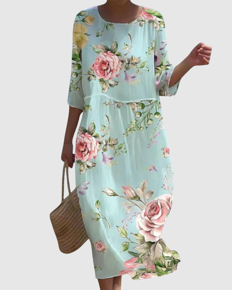 Hayley™ | Stylish Floral Maxi Dress
