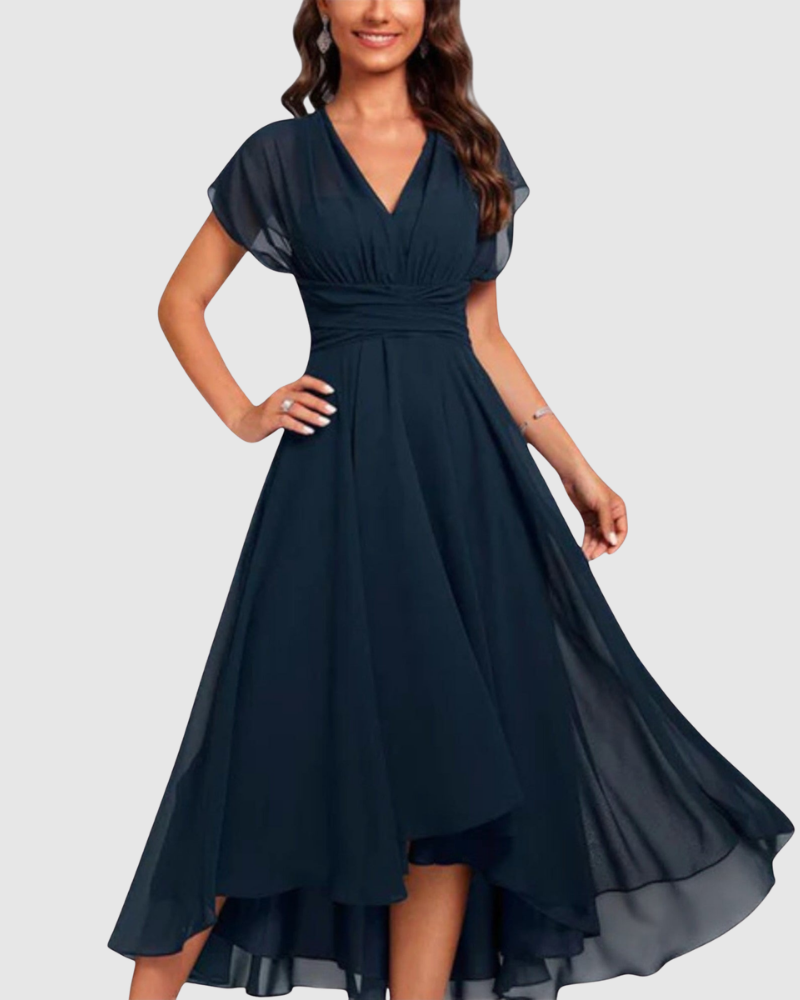 Christina™ | V-Neck A-Line Dress
