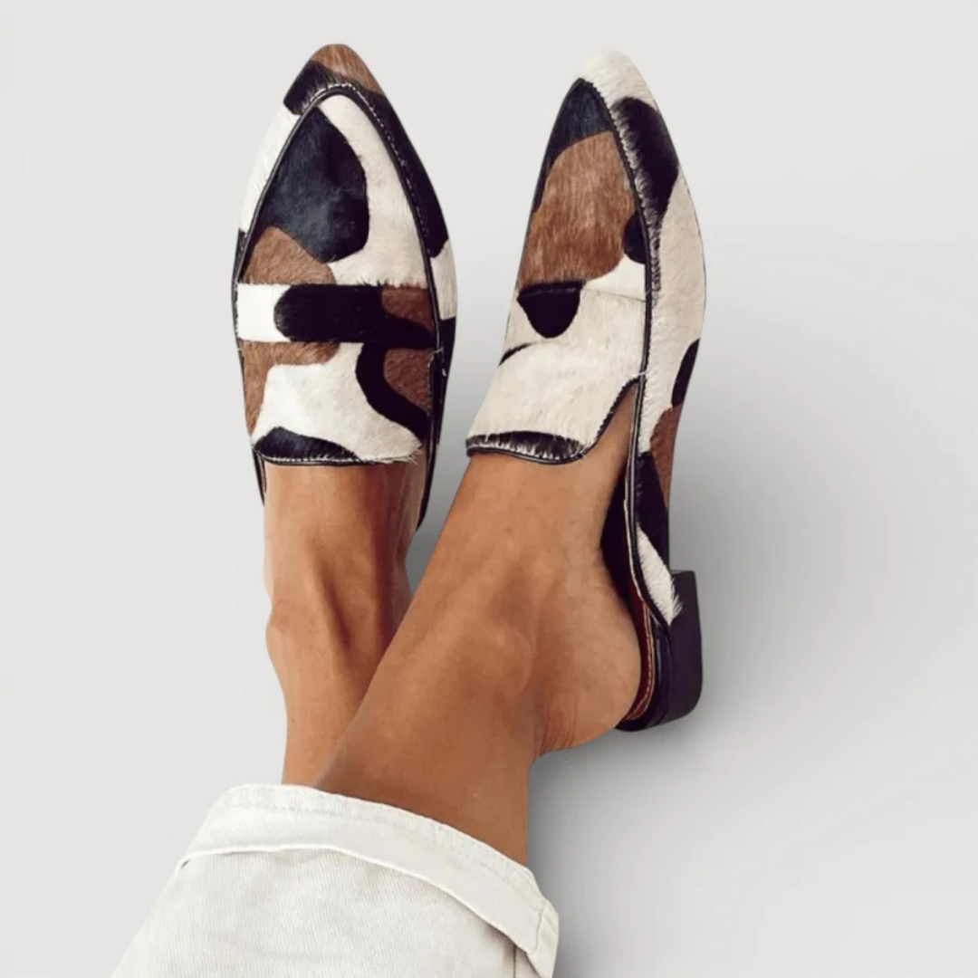 MOCASSINS | WITH ABSTRACT PATTERN